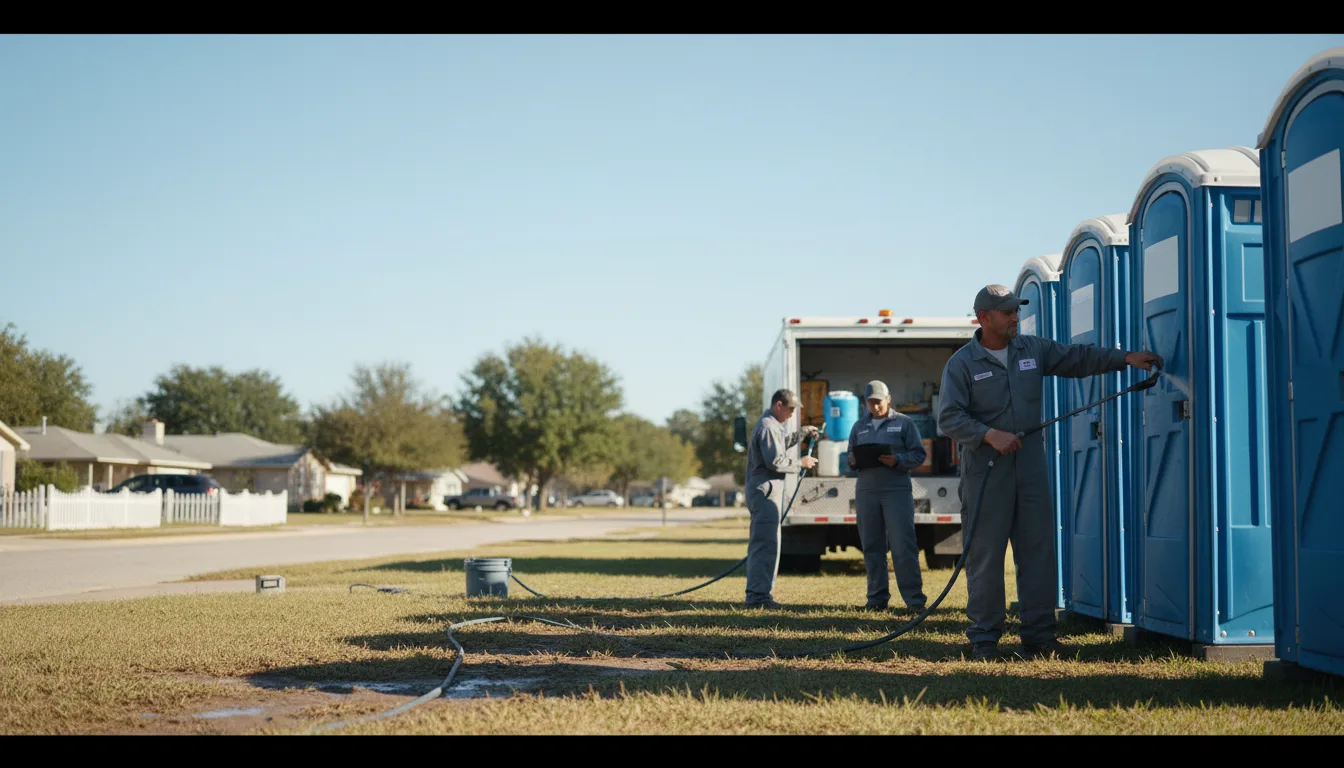 Long-Term Portable Toilet Rental in Maple, TX near me
